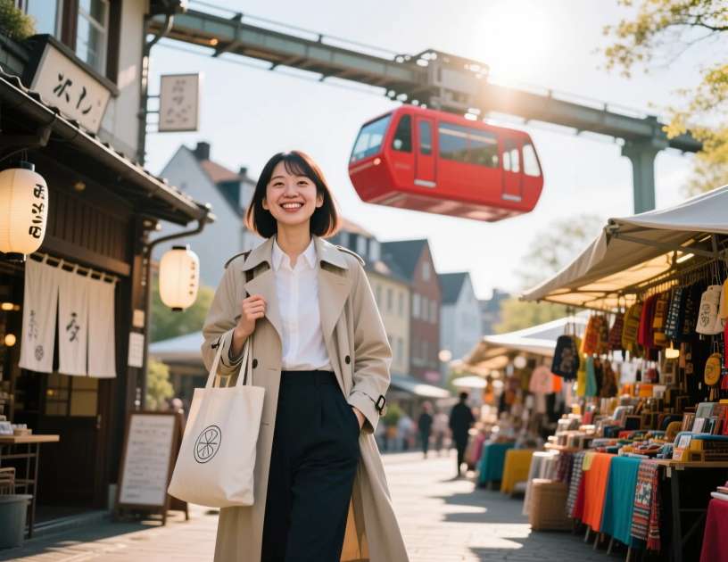 Гид по Дюссельдорфу: японский квартал, подвесной трамвай и блошиные рынки